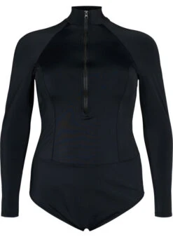 Swimsuit With Long Sleeves -Chic Soldes S00659A 0199 Front