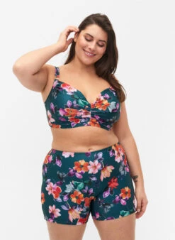 Swim Shorts With Floral Print