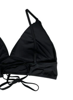 Bikini Top With Removable Pads And Back Tie -Chic Soldes S00726M 0199 Details2