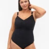 Swimsuit With Drapes -Chic Soldes S00800A 0199 ModelFront