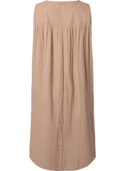 Zizzi Sleeveless Midi Dress In Cotton 13 Zizzi Sleeveless Midi Dress In Cotton -Chic Soldes V00037P 0701 Back