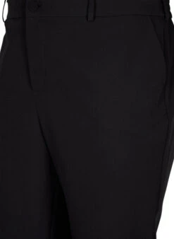 Zizzi Straight Leg Trousers With Pockets -Chic Soldes V02377A 0199 Details1