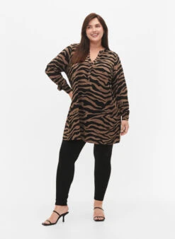 Zizzi Leggings With Zips