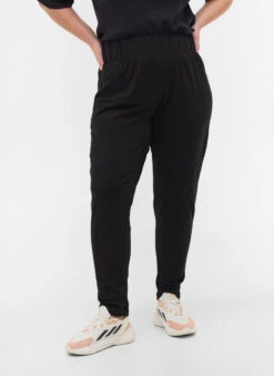 Zizzi Cotton Trousers -Chic Soldes V90121A 0199 ModelDetail2