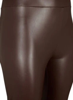 Zizzi Coated Leggings With A Brushed Inside -Chic Soldes V90131A 1682 Details1