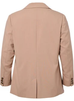 Zizzi Classic Blazer With Button Closure -Chic Soldes V90143A 0922 Back