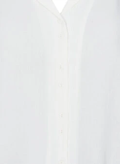 Zizzi Viscose Shirt With V-neck -Chic Soldes X95821B 1103 Details1