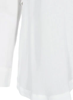 Zizzi Viscose Shirt With V-neck -Chic Soldes X95821B 1103 Details2