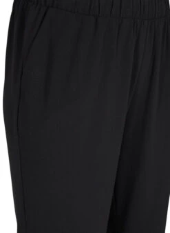 Zizzi Flared Trousers With Pockets -Chic Soldes X96077A 0199 Details1