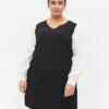 Zizzi Long-sleeved Dress In Viscose -Chic Soldes X96091A 0199 ModelFront