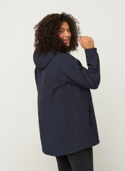 Zizzi Softshell Jacket -Chic Soldes Z92383J 1496 ModelBack