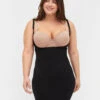 Zizzi Torsette Shapewear With Thin Straps -Chic Soldes Z94894K 0199 ModelFront